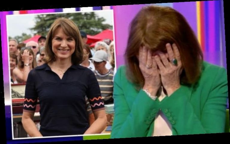 Fiona Bruce Has Head In Hands After Leaving Antiques Roadshow Expert   Ccelebrities1410321 768x481 